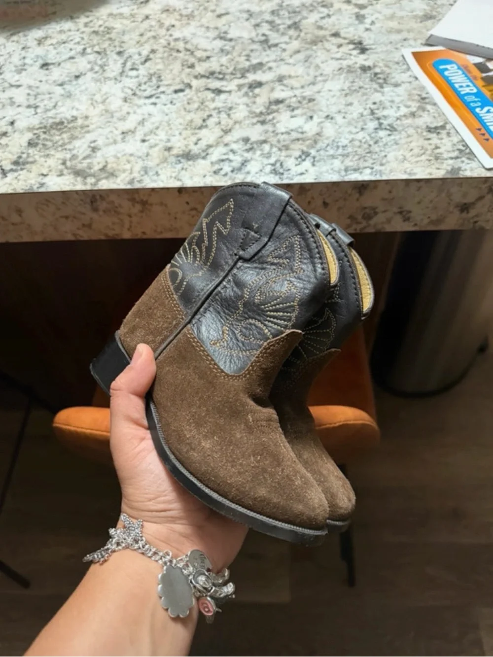 Mastersons boot co. toddler boots sz 6.5